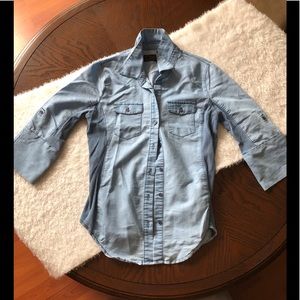 Lightweight denim shirt